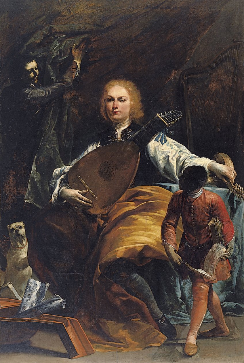 Portrait du Comte Fulvio Grati - Giuseppe Maria Crespi
