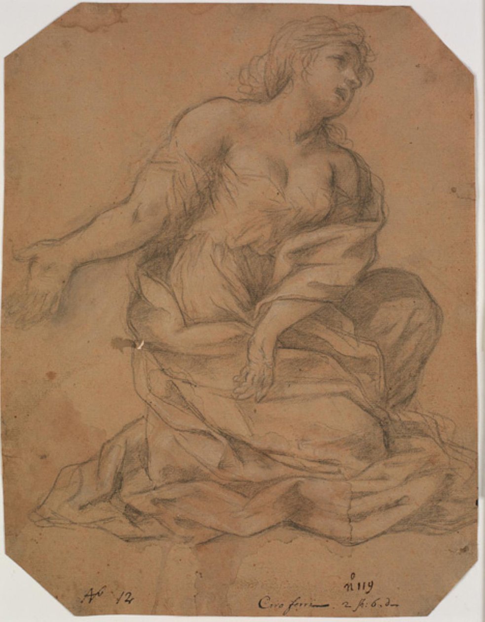 Femme Agenouillée - Giuseppe Nicola Nasini