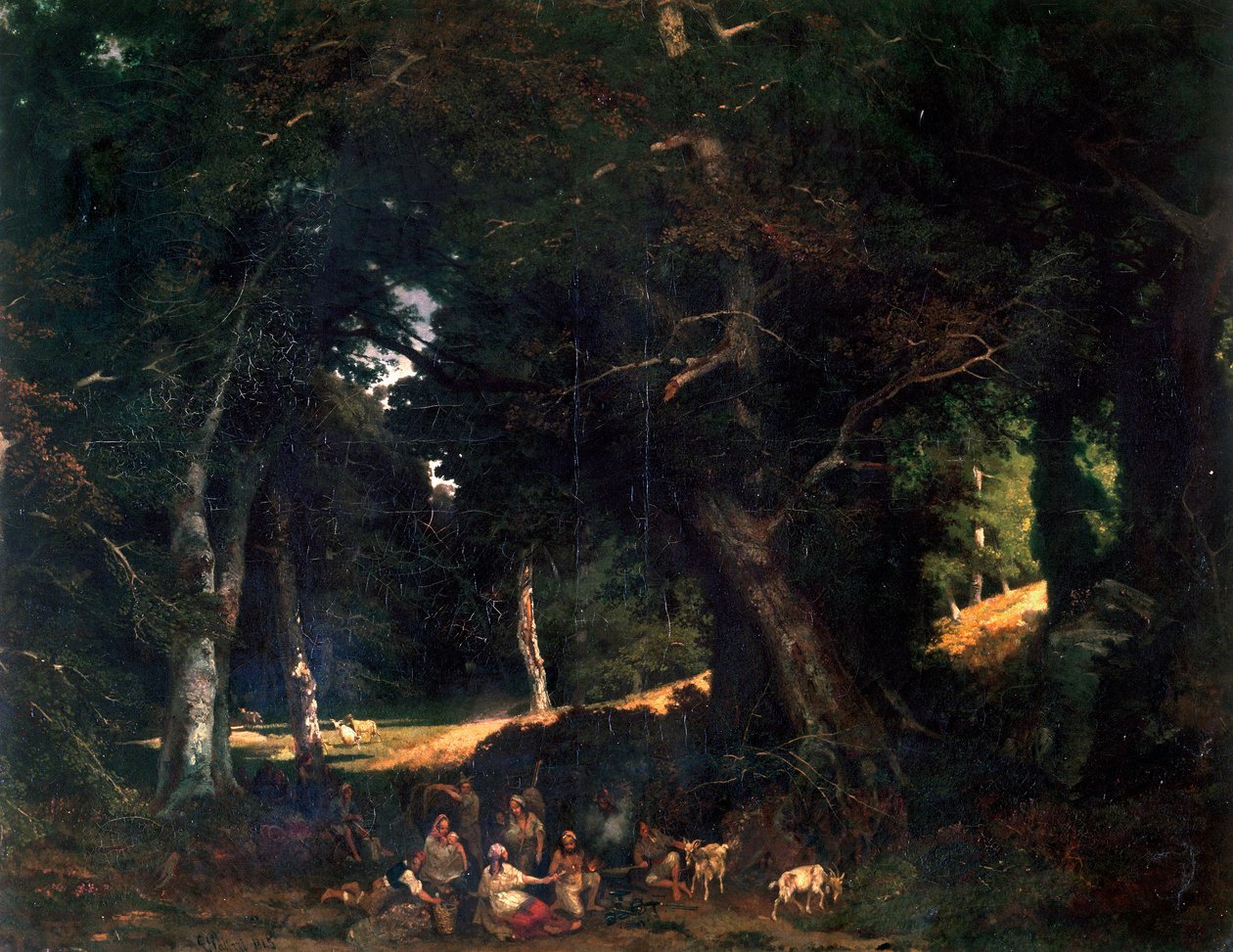 Forêt - Giuseppe Palizzi