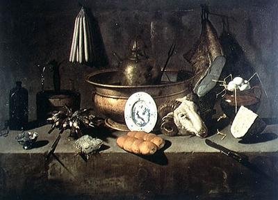 Nature morte dans une cuisine - Giuseppe Recco