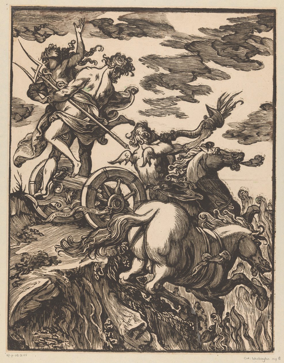 Enlèvement de Proserpine - Giuseppe Scolari