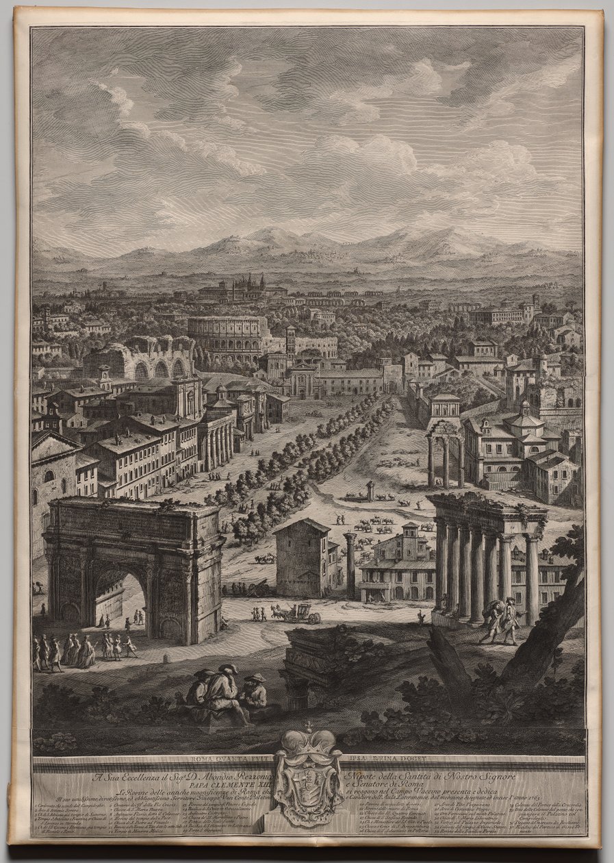 Le Campo Vaccino - Giuseppe Vasi