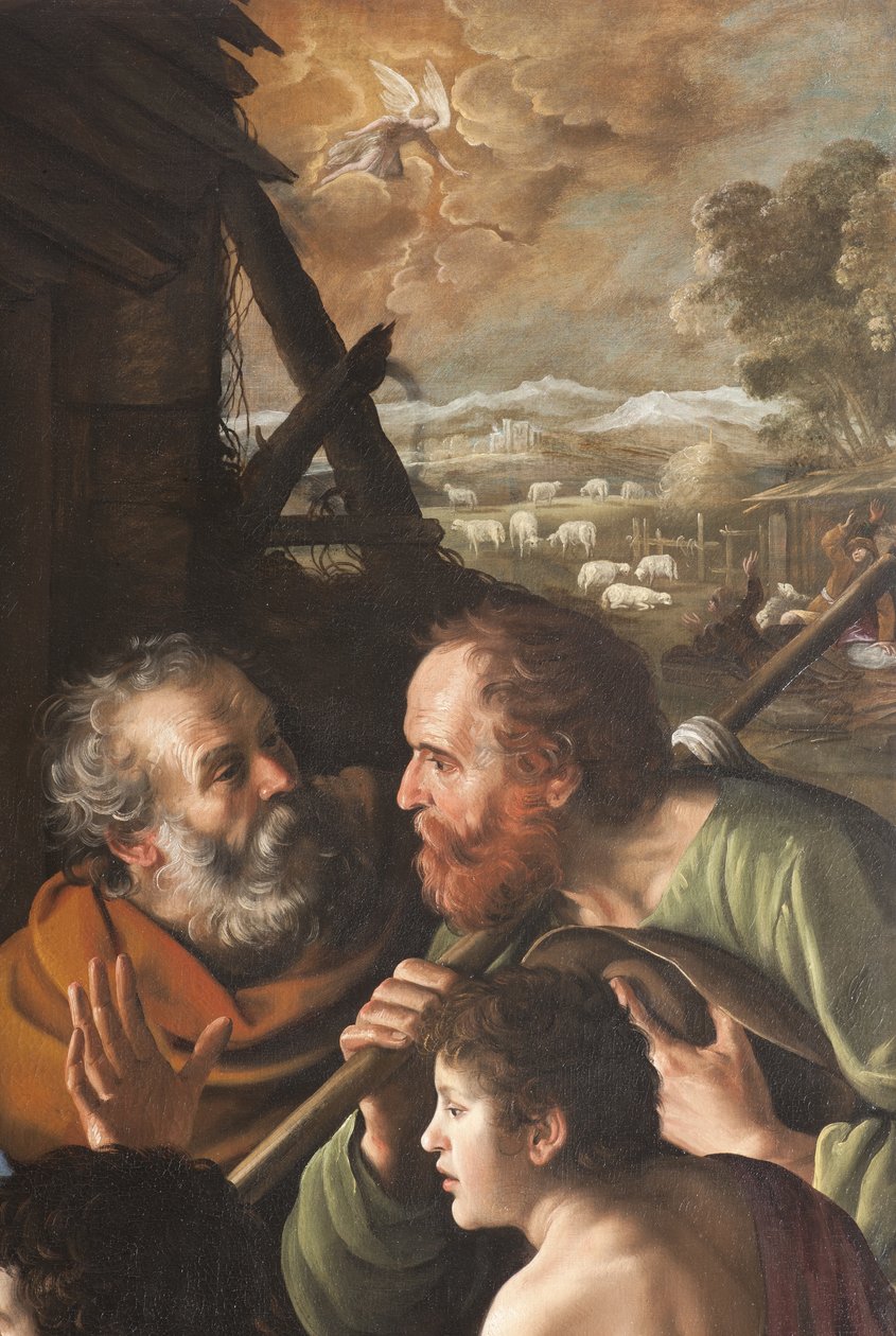 La Nativité (détail) - Giuseppe Vermiglio