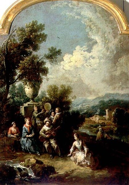 Concert en plein air - Giuseppe Zais