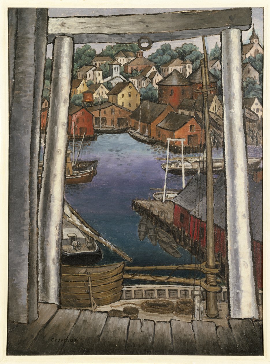 Port de Gloucester, c.1925 - Glenn O Coleman