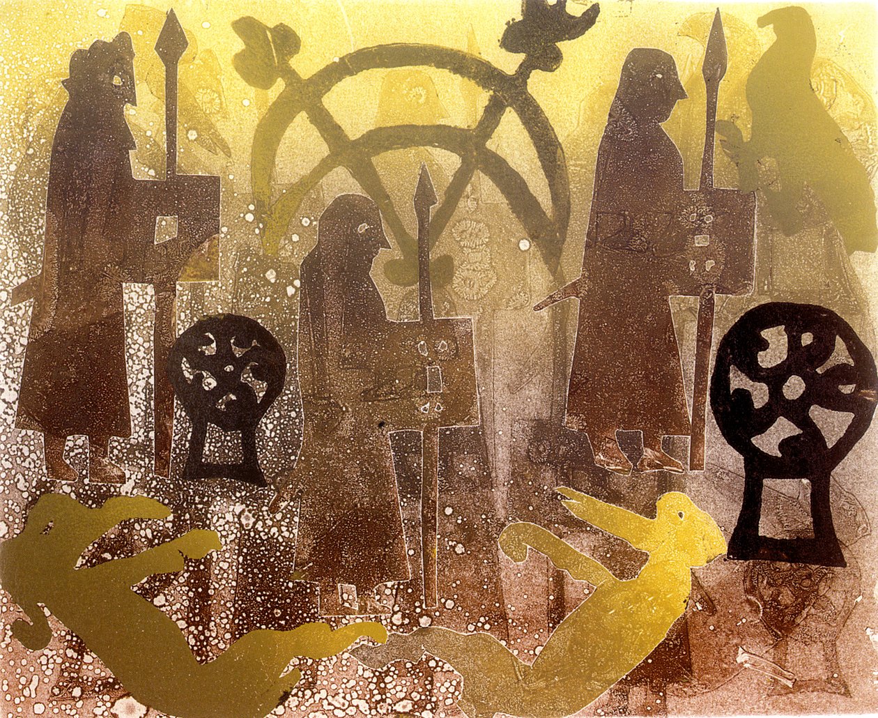 Pierre Pictish de Birsay (impression) - Gloria Wallington