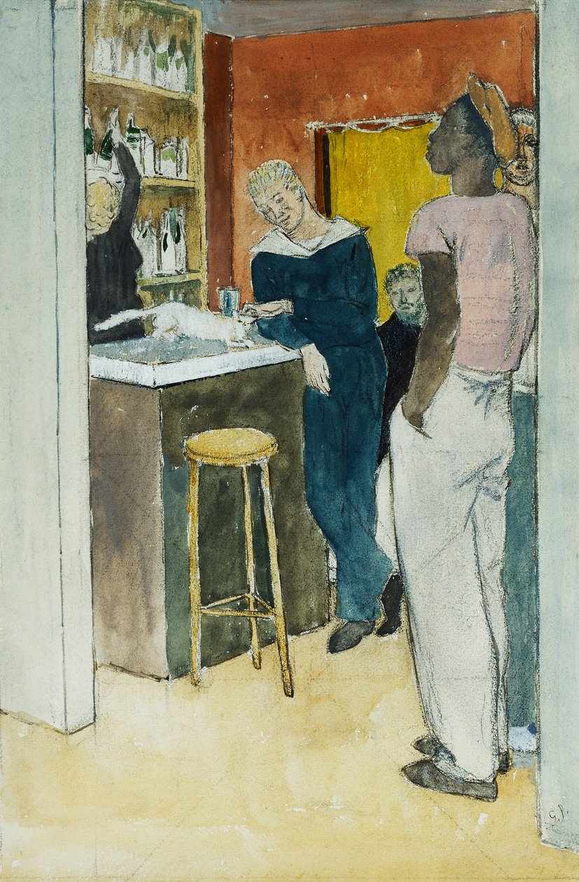 Bistro, Havre - Glyn Warren Philpot