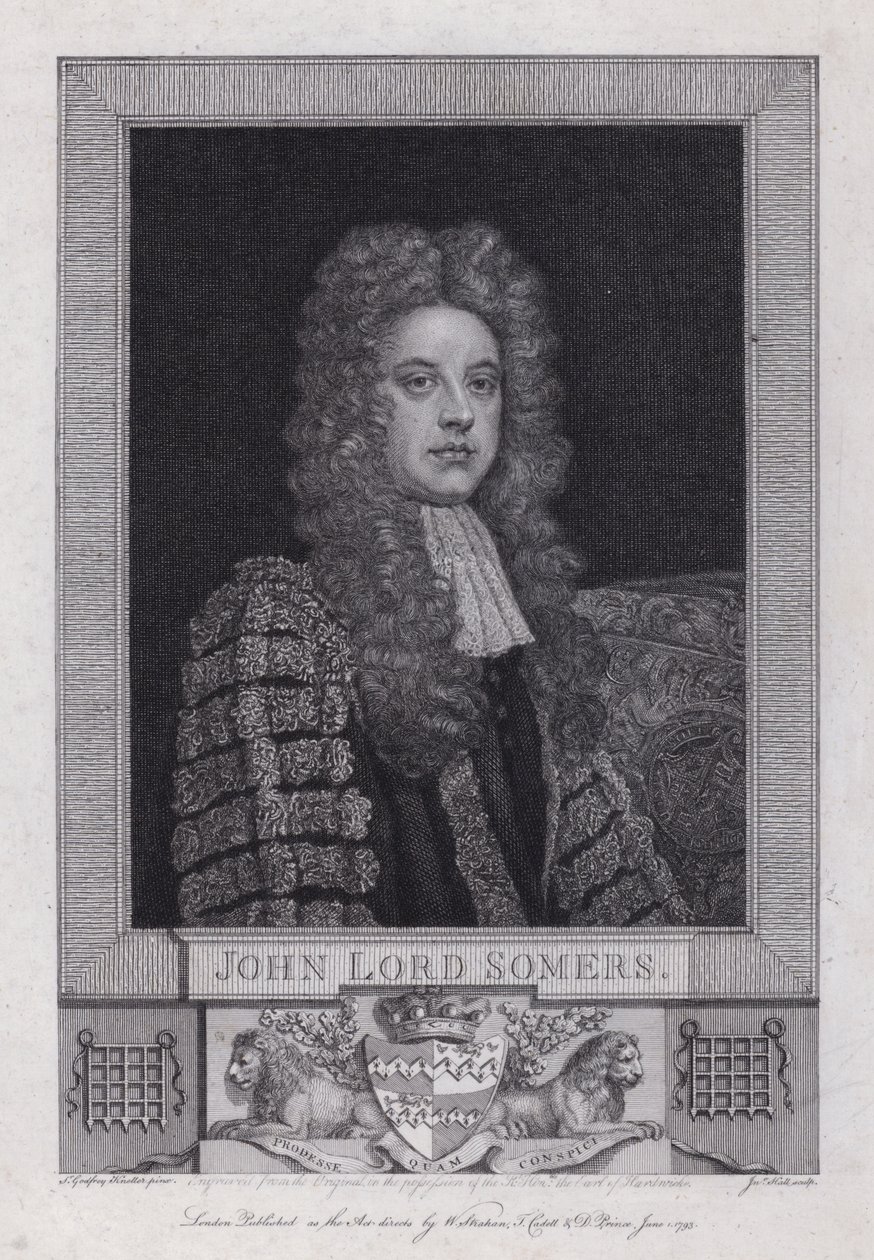 John Somers - Godfrey (after) Kneller