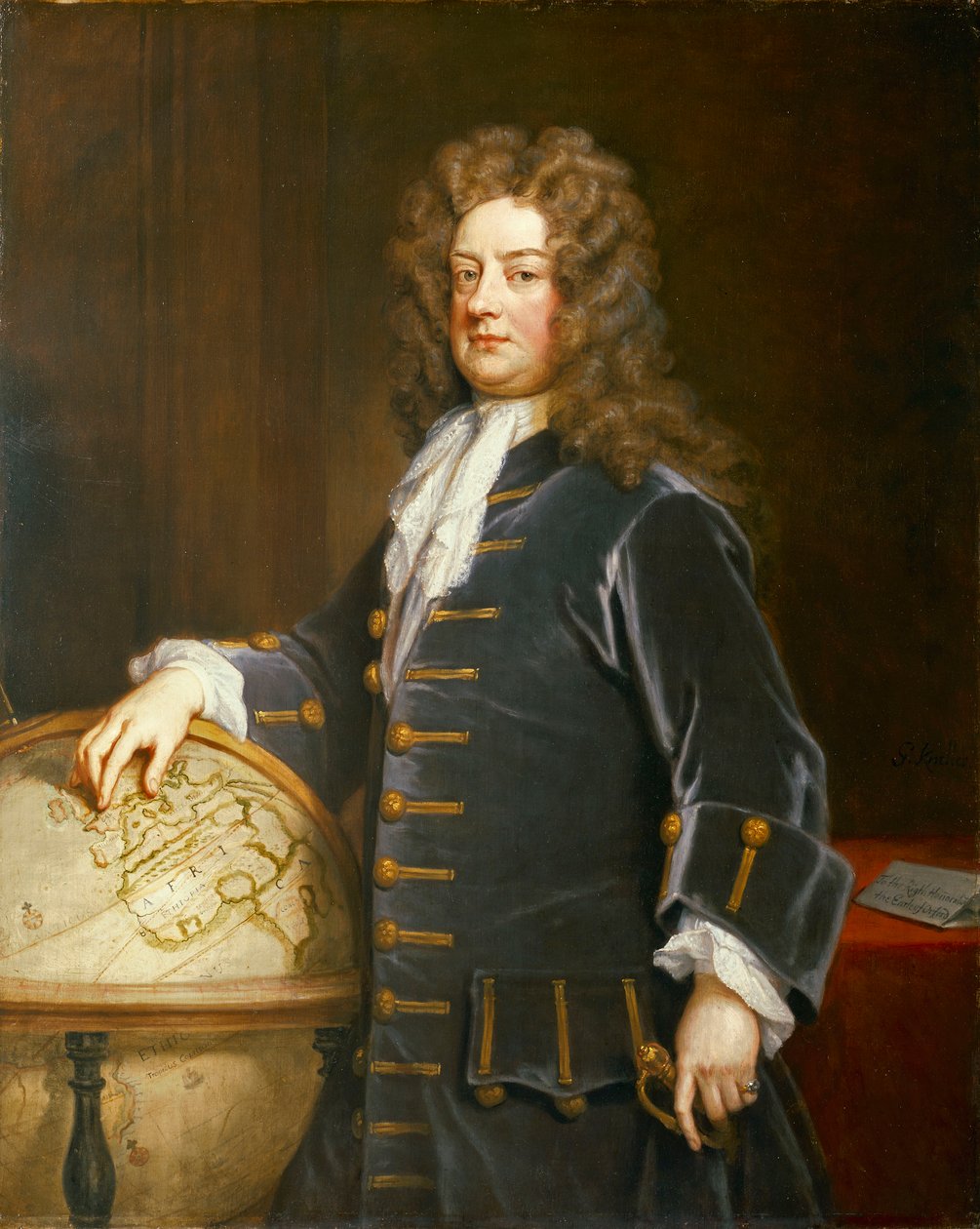 Amiral Edward Russell - Godfrey Kneller