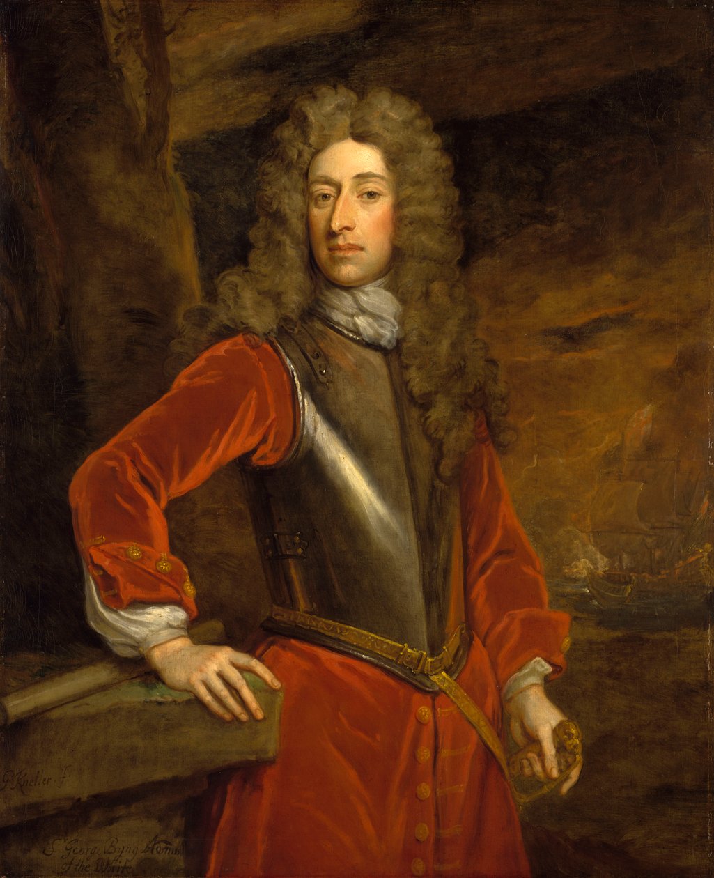 Amiral de la Flotte George Byng - Godfrey Kneller