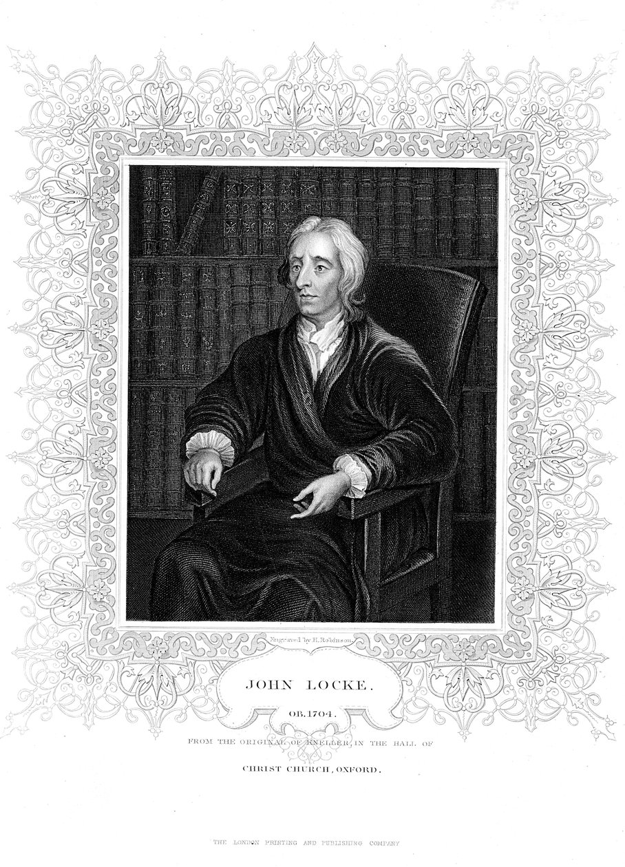John Locke, philosophe anglais, vers 1680-1704 - Godfrey Kneller