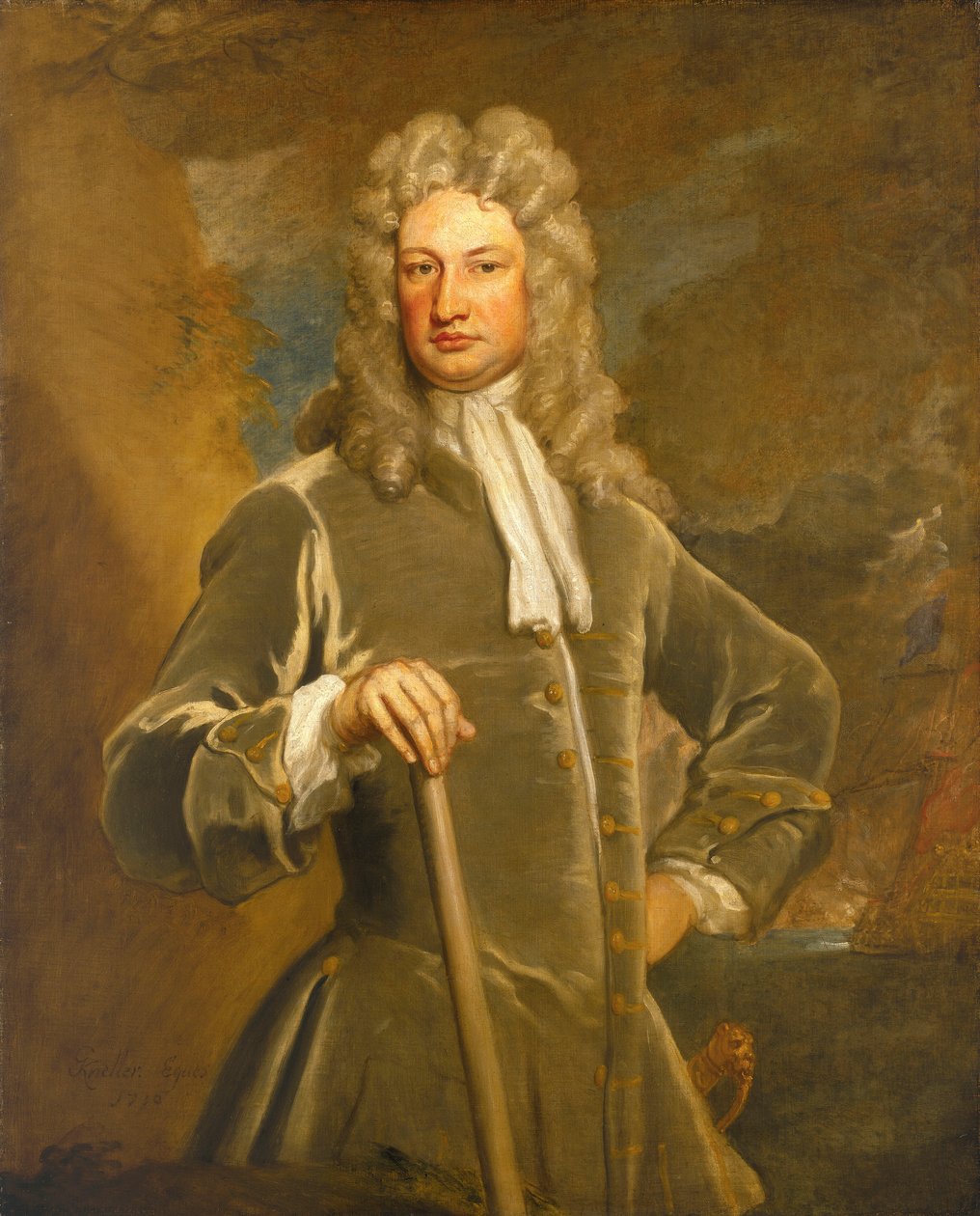 Sir Charles Wager (1666-1743) - Godfrey Kneller