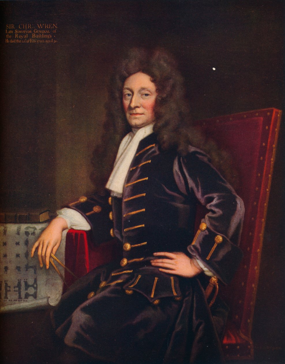 Sir Christopher Wren, 1711 - Godfrey Kneller