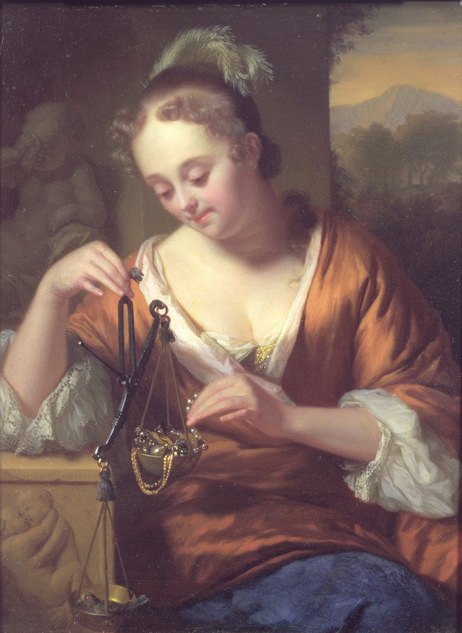 Allégorie des vertus et des richesses, c.1667 - Godfried Schalcken