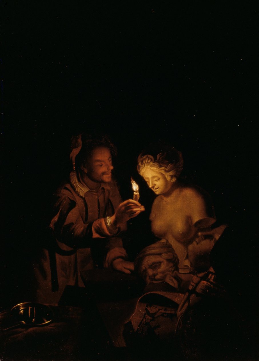 Pygmalion et Galatée - Godfried Schalcken