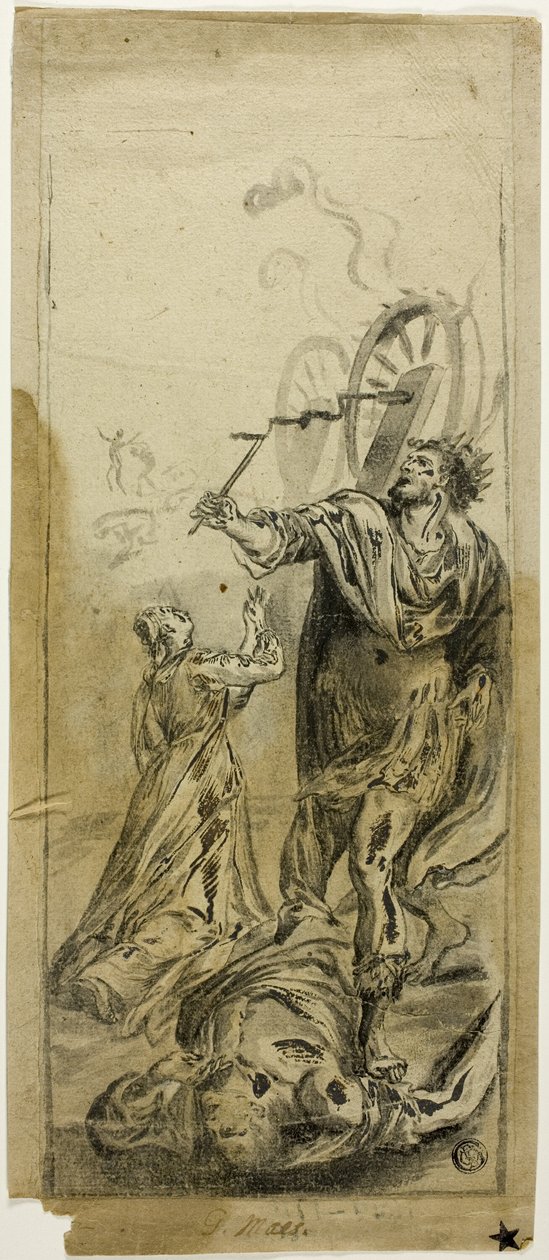 Martyre de Sainte Catherine - Godfried Maes