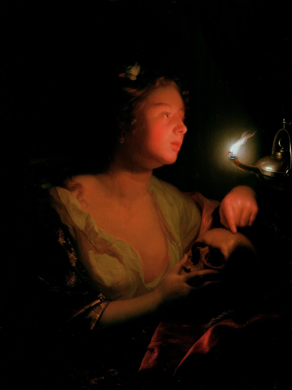 Marie-Madeleine en deuil - Godfried Schalcken