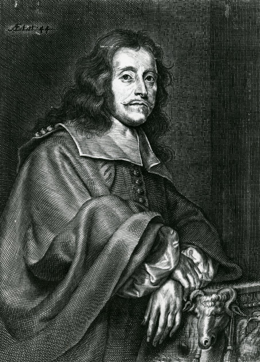 Lucas Faydherbe, gravé par Pieter de Jode, publié en 1739 - Gonzales Coques