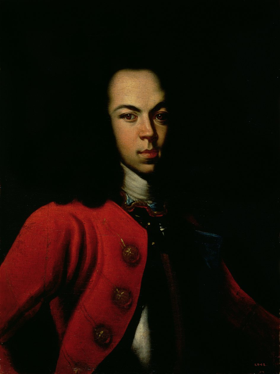 Portrait du tsarévitch Alexeï Petrovitch (1690-1718) 1710 - Gottfried Danhauer