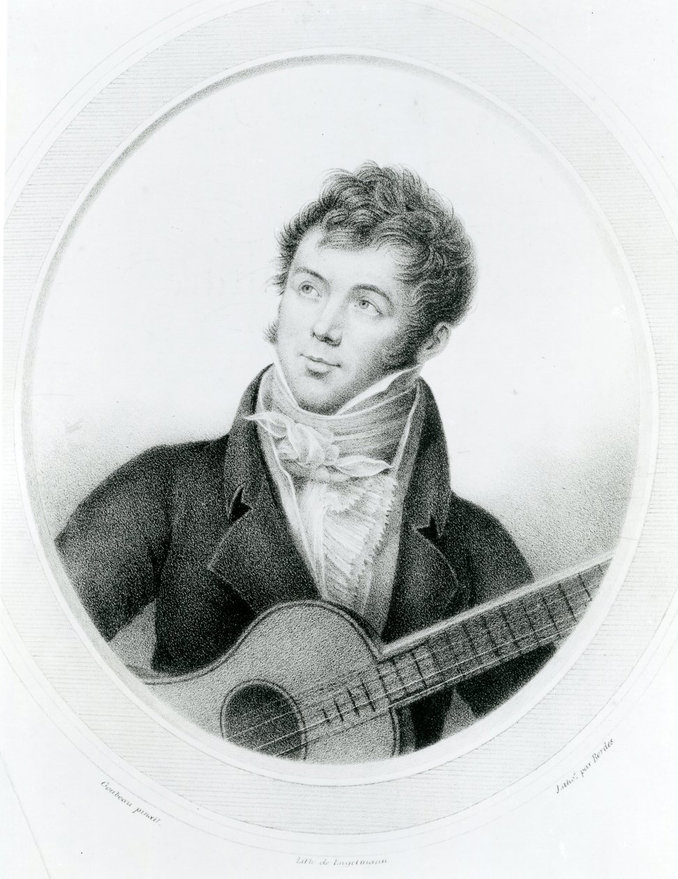 Fernando Sor (1778-1839) c.1825 - Gottfried or Godefroy Engelmann