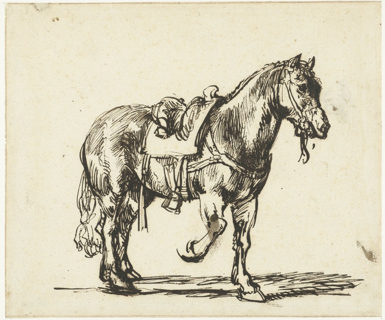 Cheval du Bon Samaritain - Govert Flinck