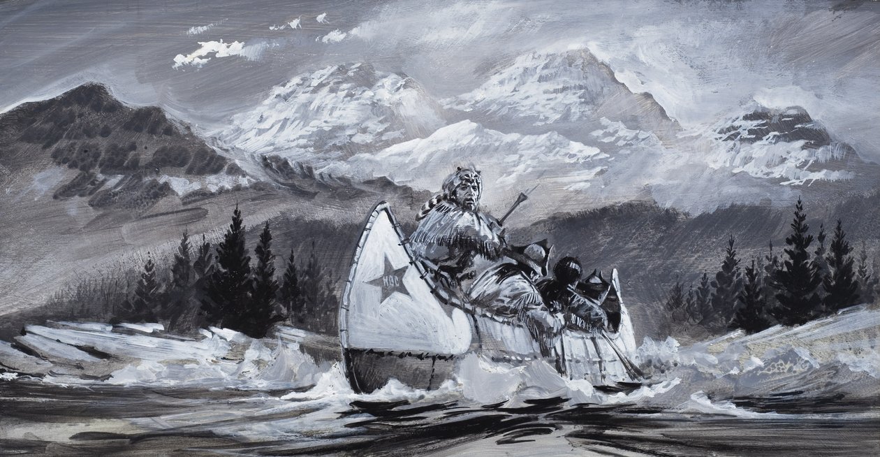 Alexander Mackenzie (1764-1820) (gouache sur papier) - Graham Coton