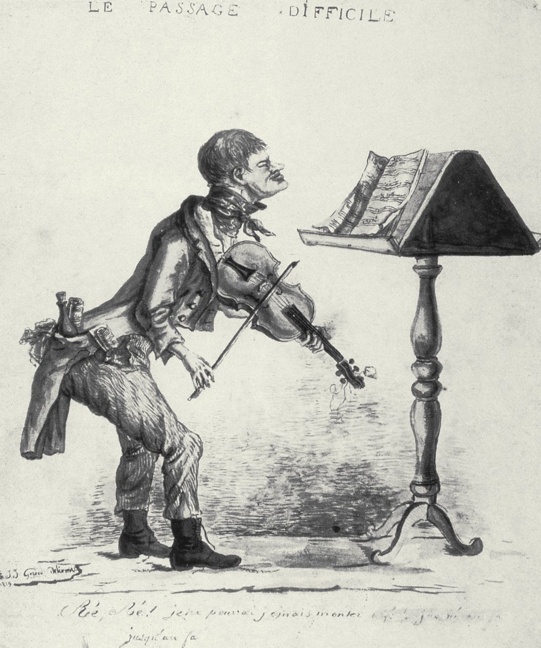 Le Passage Difficile - Grandville
