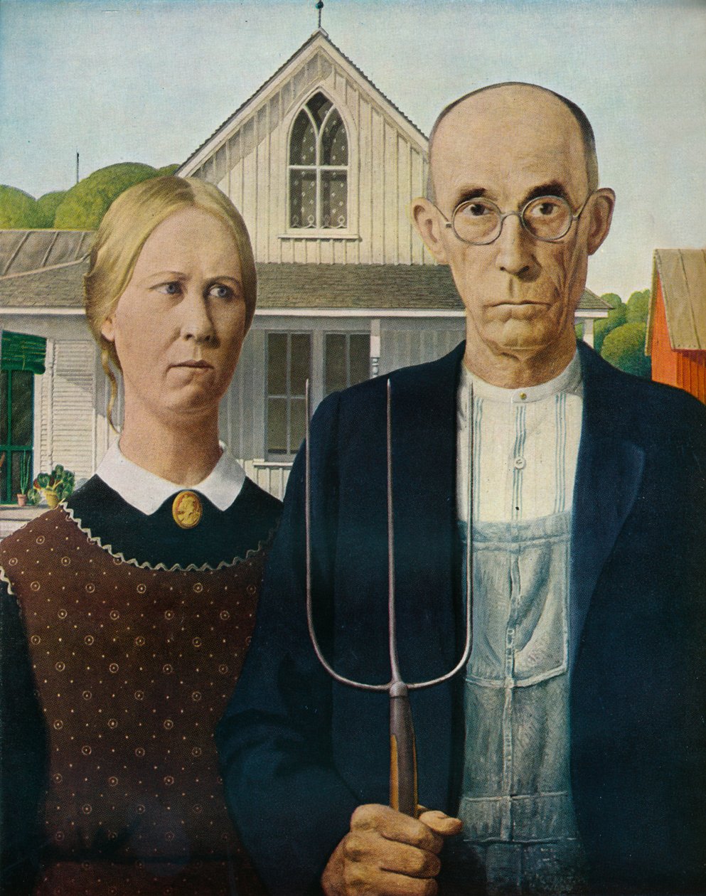 Gothique américain - Grant Wood