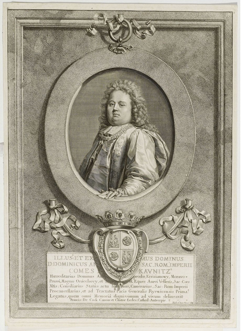 Dominicus Andreas Kaunitz - Gérard Edelinck