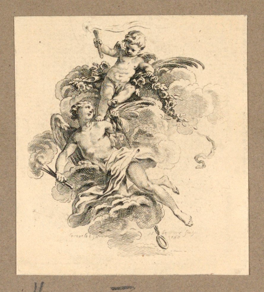 Hymen et Putto - Gravelot