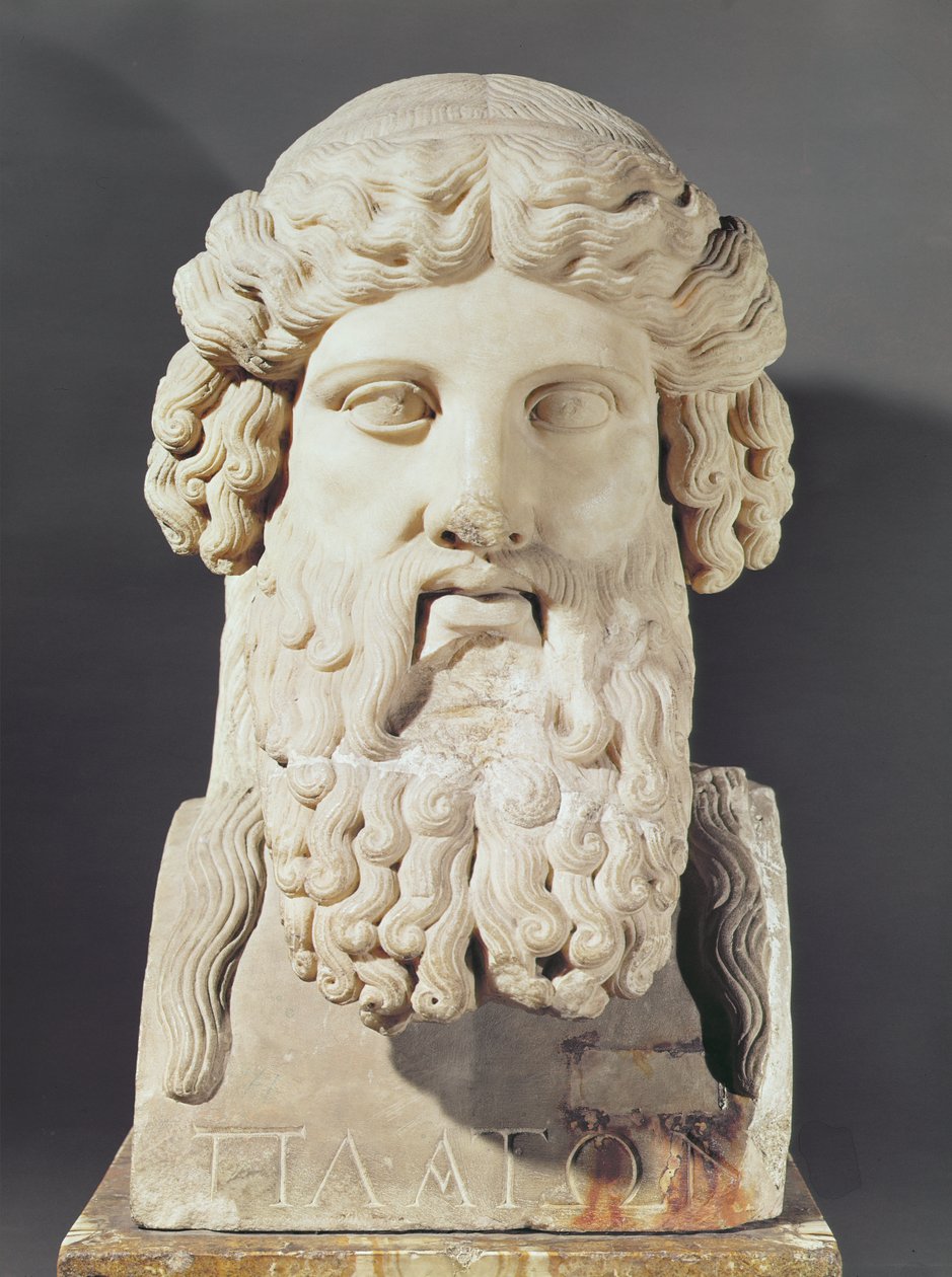 Buste de Platon (c.428-c.348 av. J.-C.) - Greek