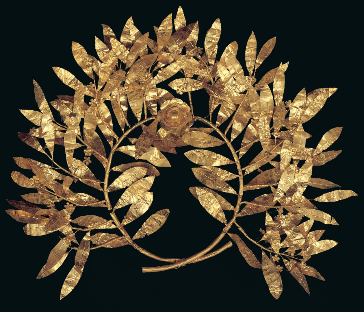 Couronne de myrte, peut-être de Macédoine, période hellénistique - Greek