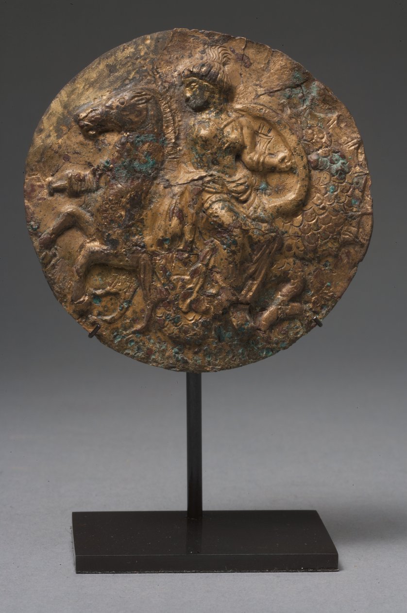 Applique repoussé (bronze) - Greek