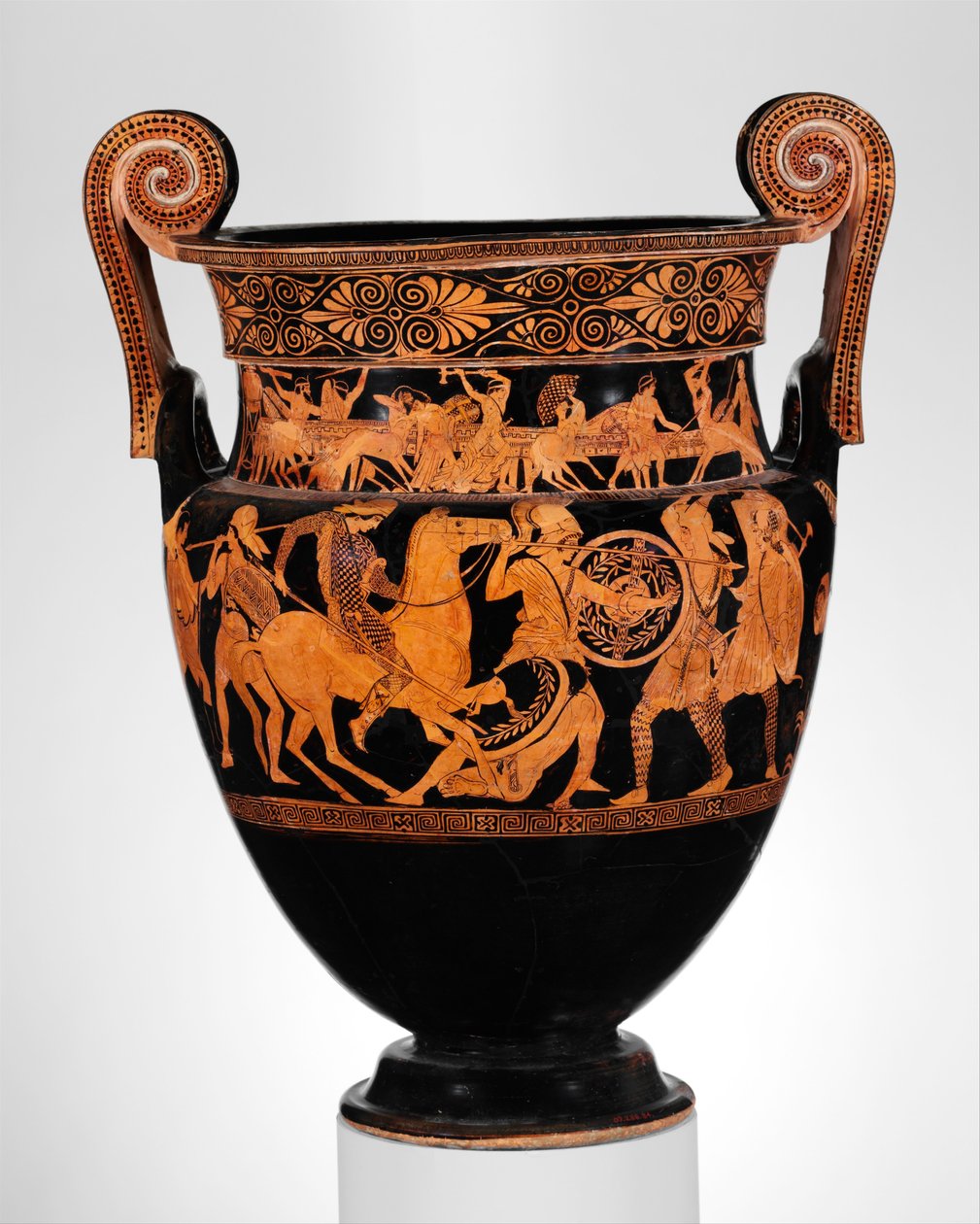 Cratère à Volutes en Terre Cuite - Greek