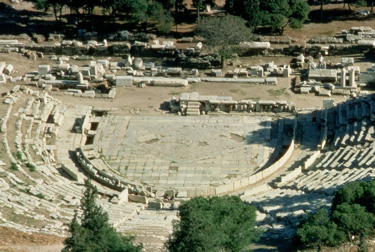 Théâtre de Dionysios, vu d