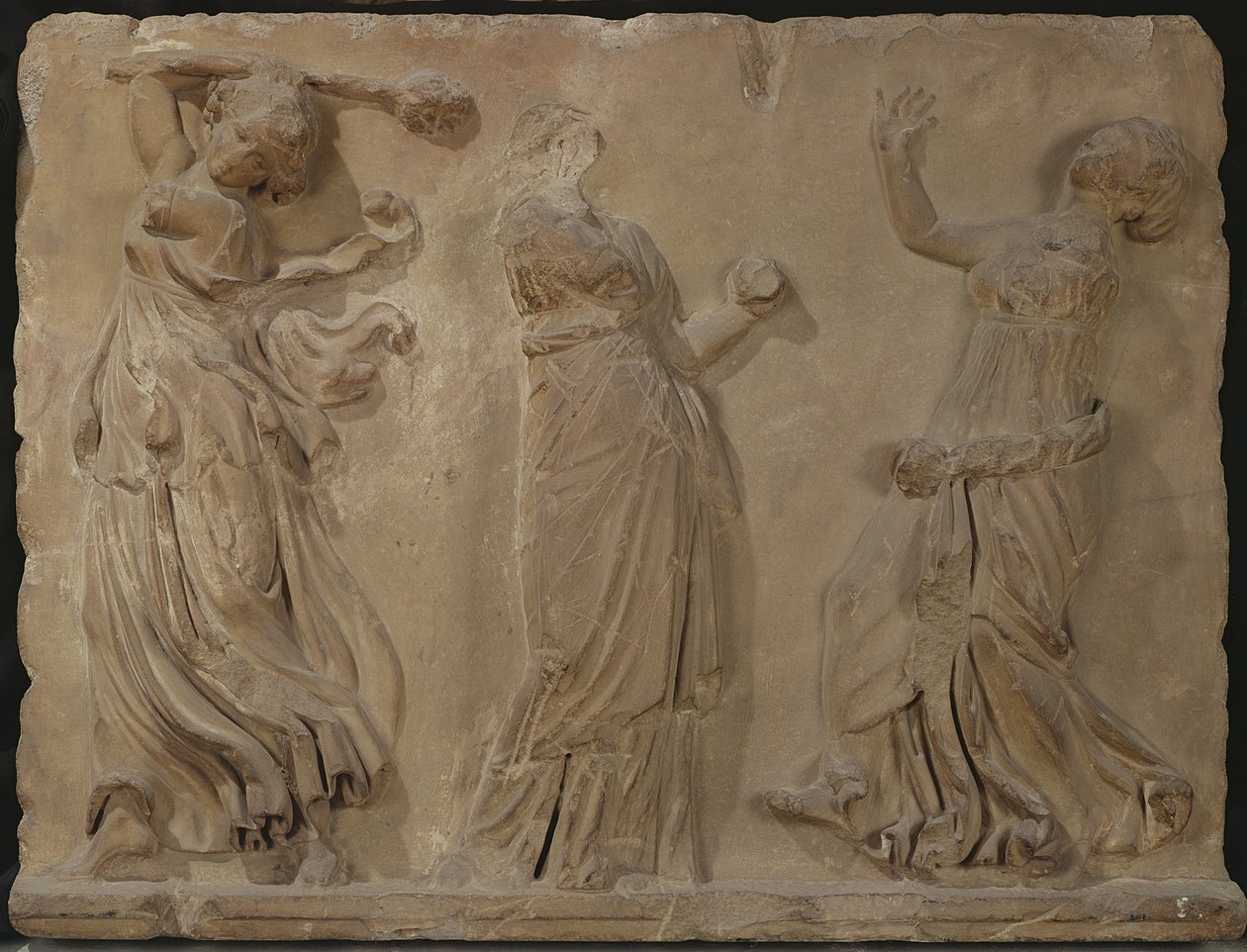 Trois Bacchantes, 336-30 av. J.-C. - Greek