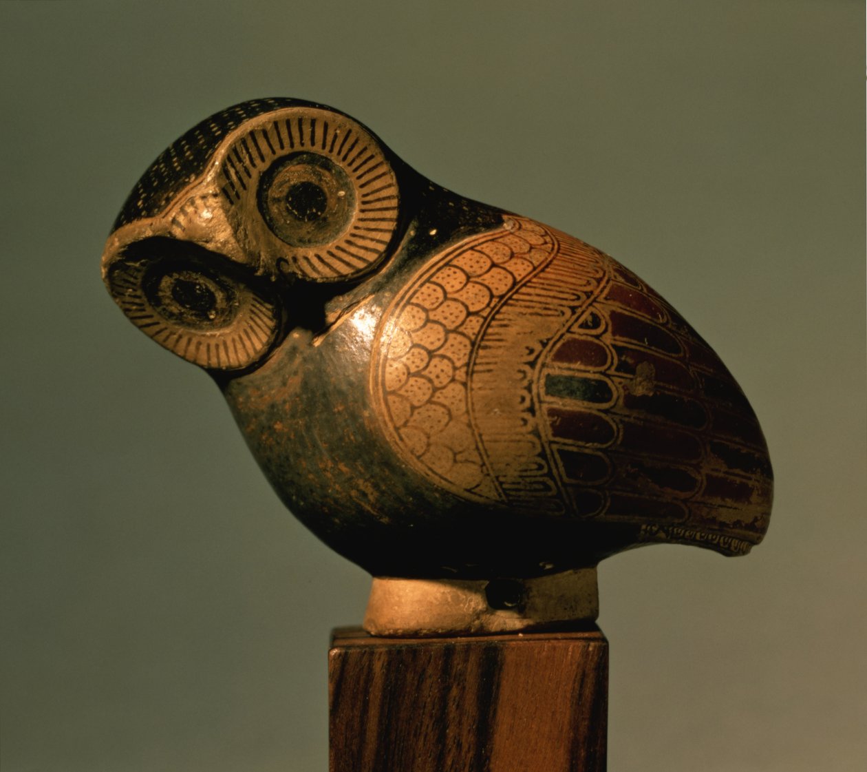Vase en forme de hibou, proto-corinthien, c.640 av. J.-C. - Greek