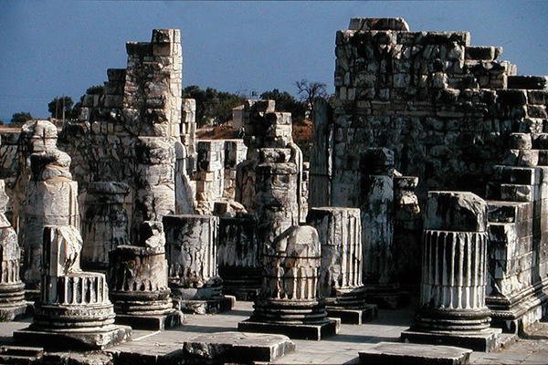 Ruines du temple d