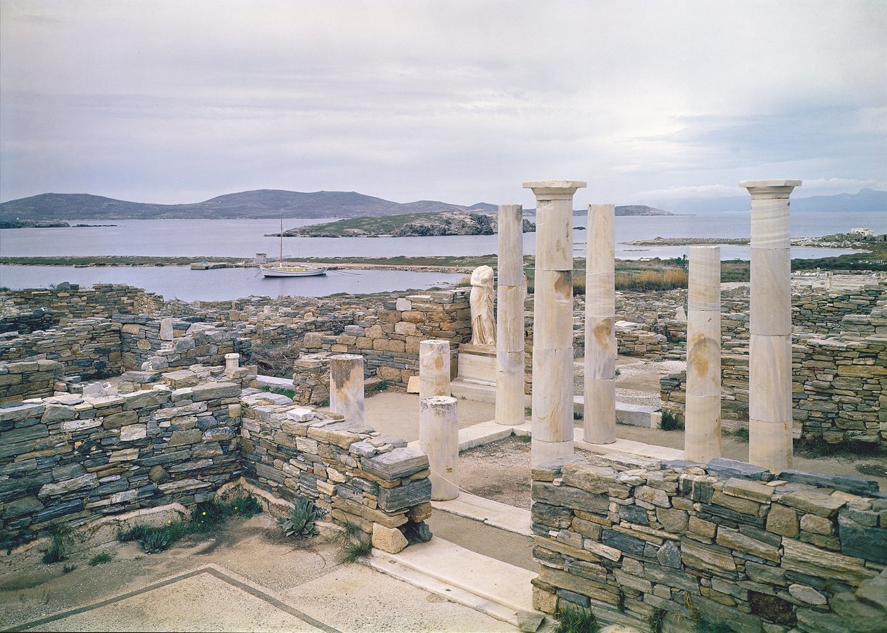 Vue de la maison de Cléopâtre - Greek