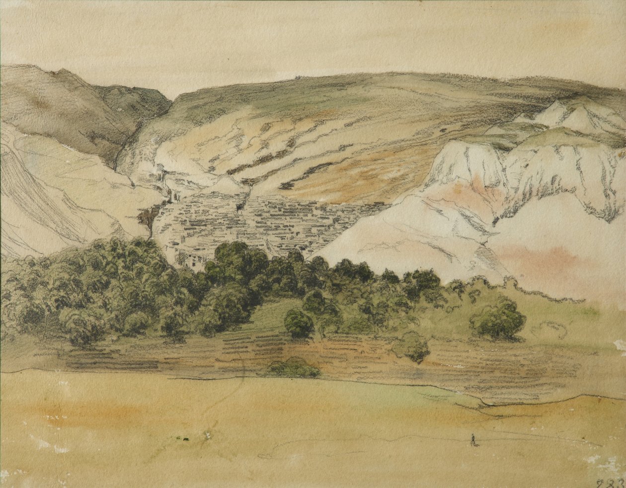Aul Chirkey, Daghestan, 1841 - Grigori Grigorevich Gagarin