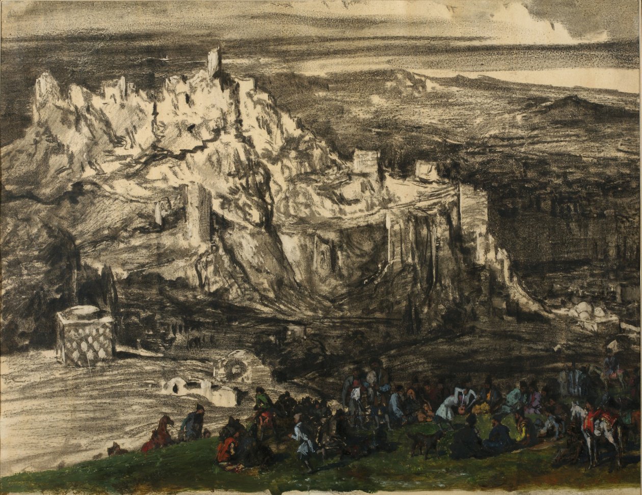 Vue de Tiflis, années 1840 - Grigori Grigorevich Gagarin