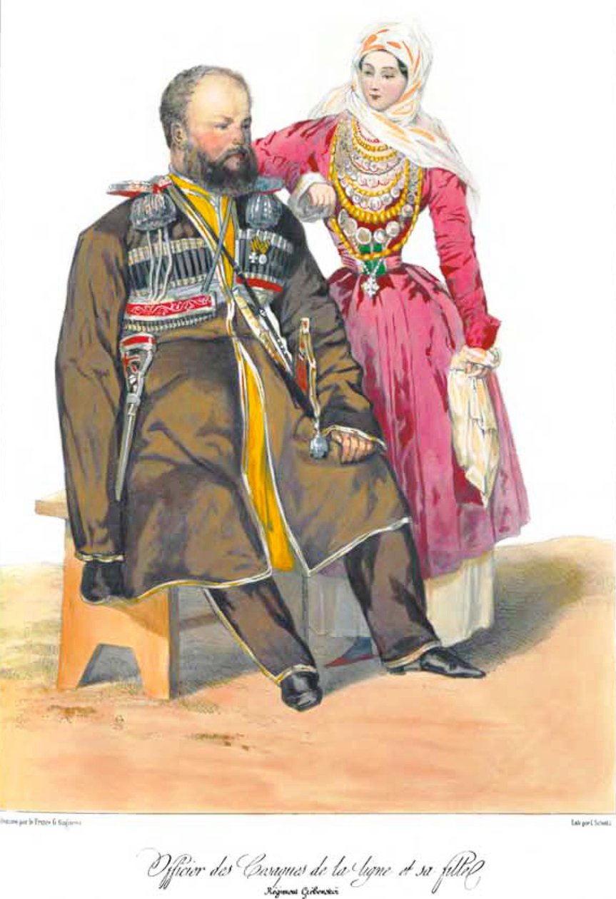 Scènes, paysages, mœurs et costumes du Caucase dessinés d