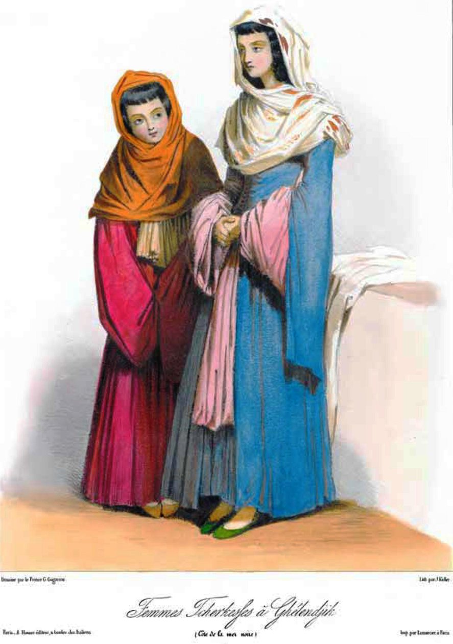 Scènes, paysages, mœurs et costumes du Caucase dessinés d