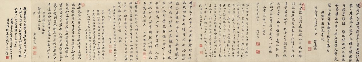 Rassemblement de printemps, 1677 - Gu Zuntao