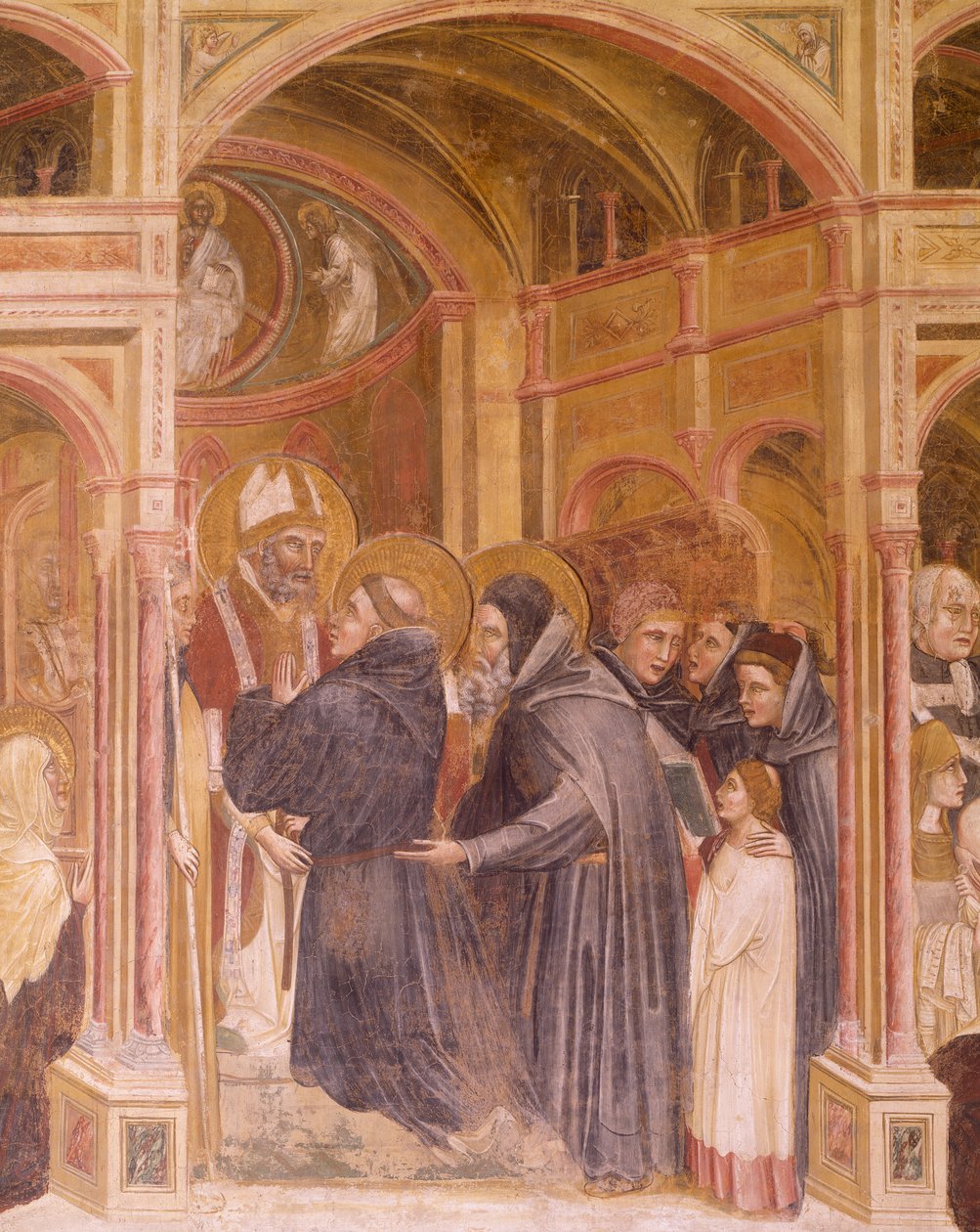 Les vêtements de Saint Augustin - Guariento di Arpo