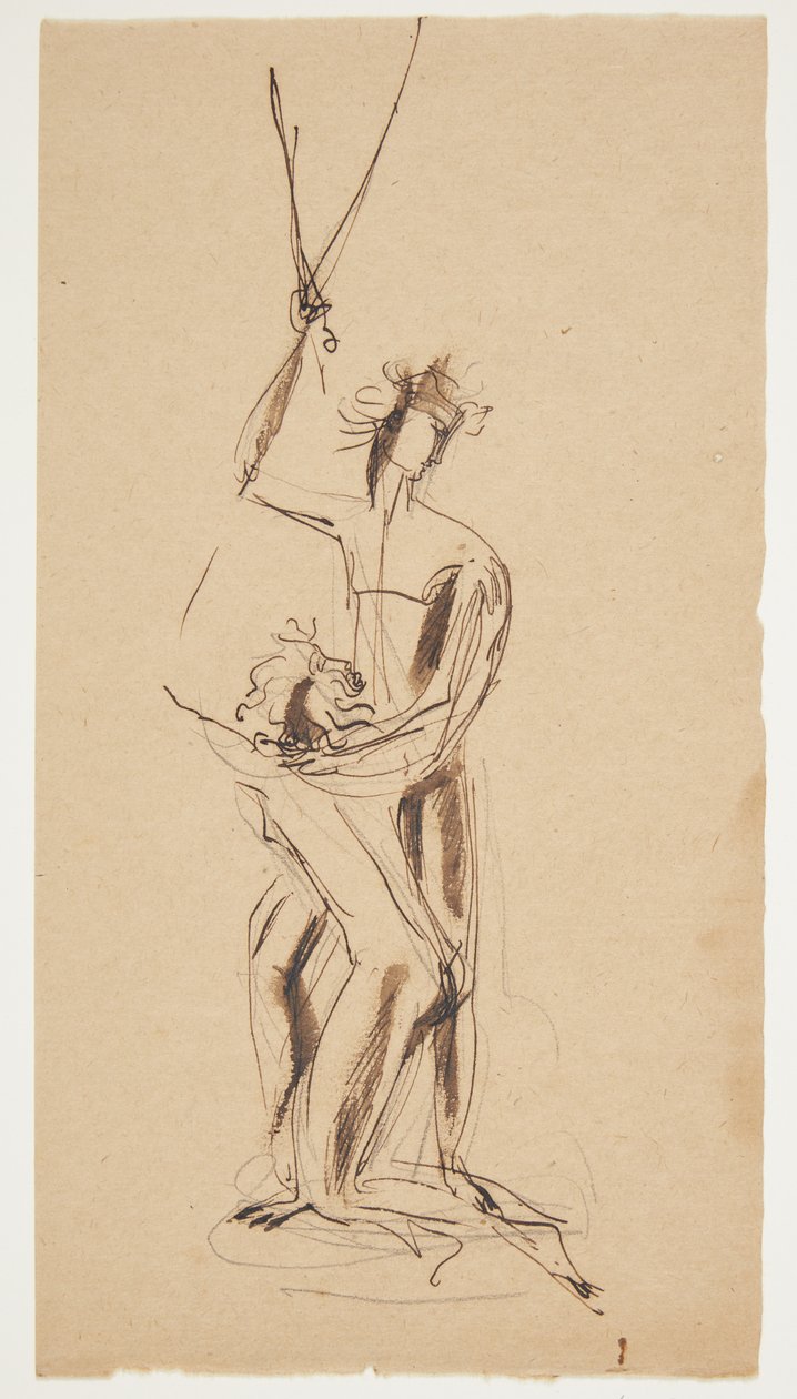 Esquisse pour un groupe de statuettes - Gudrun Traustedt