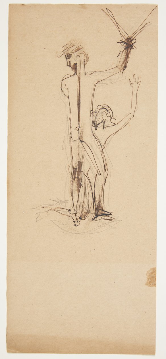 Esquisse pour un groupe de statuettes - Gudrun Traustedt