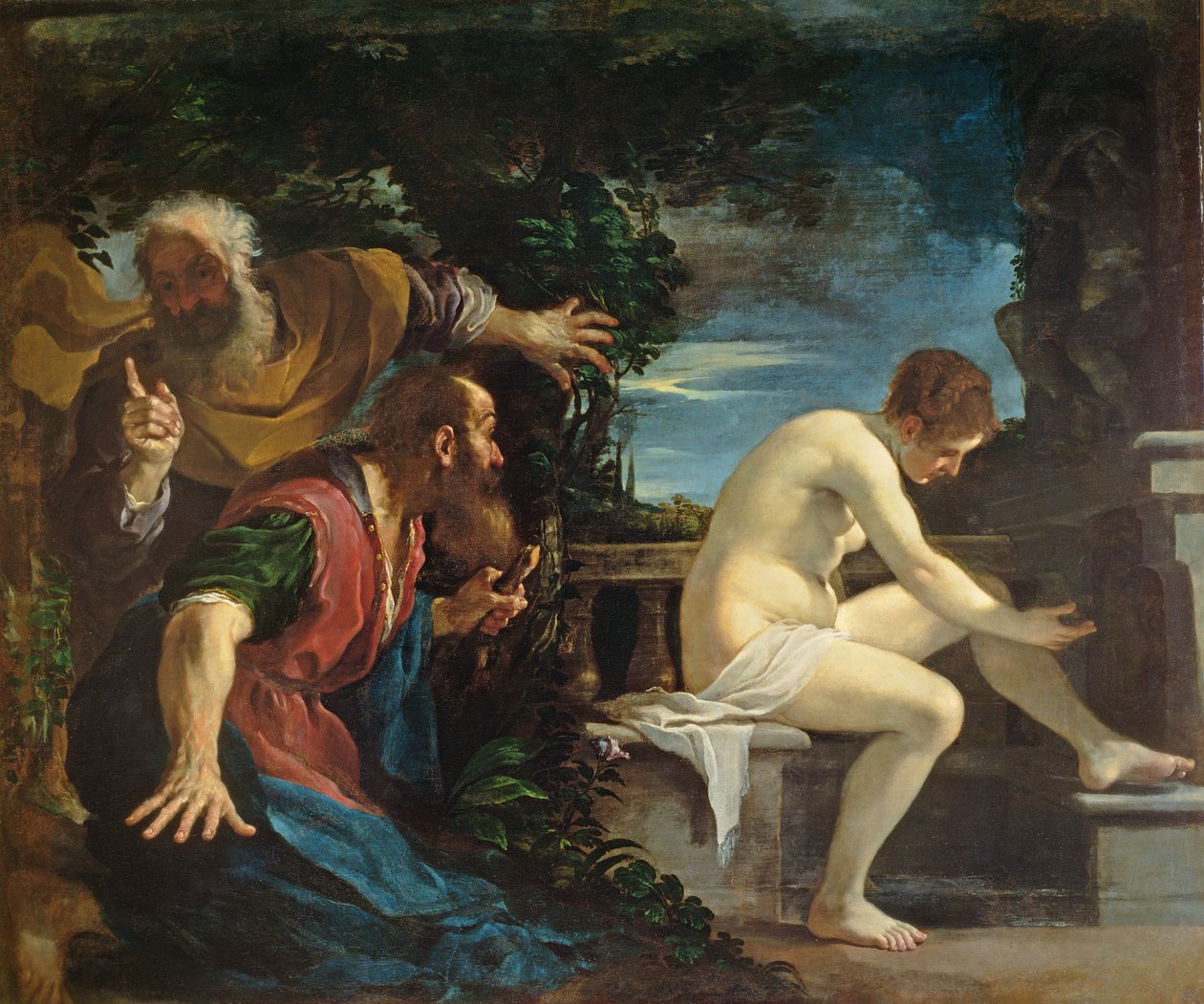 Suzanne et les vieillards - Giovanni Francesco Barbieri