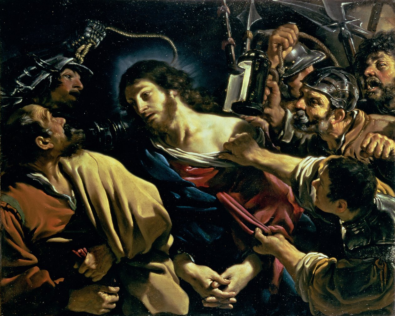 La Trahison du Christ, c.1621 - Giovanni Francesco Barbieri