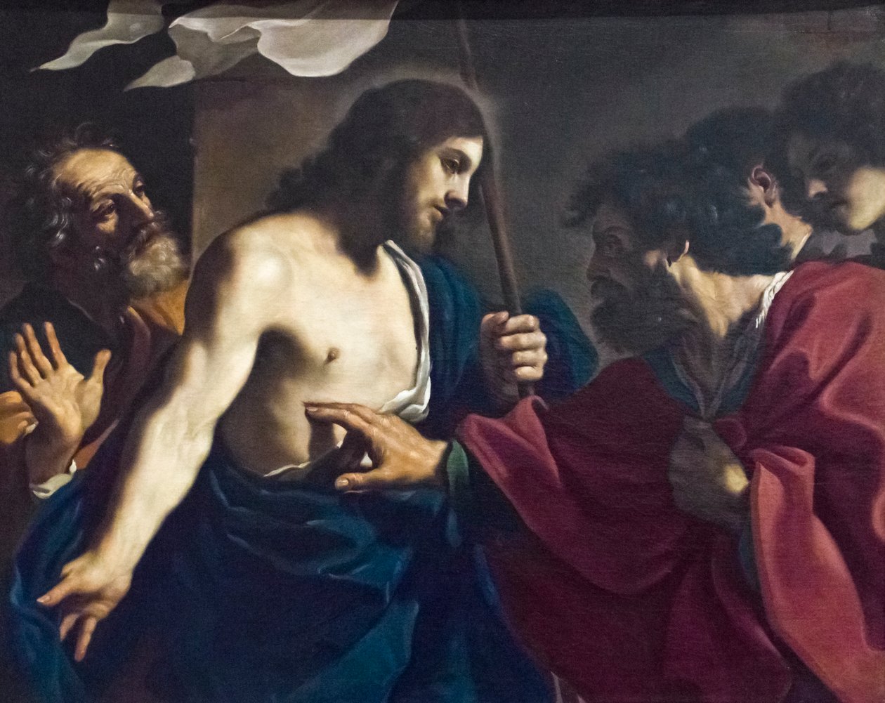 Incrédulité de Saint Thomas - Guercino (1591 1666)